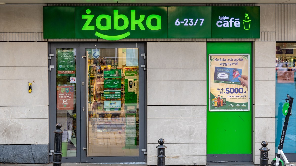 Sklep sieci Żabka
