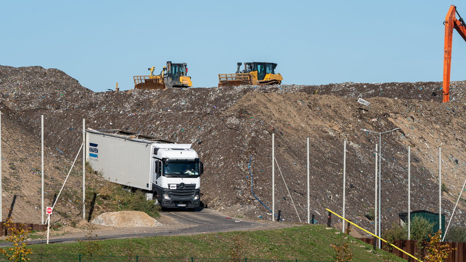 Składowisko odpadów w Rudnej Wielkiej prowadzone przez spółkę Chemeko-System 