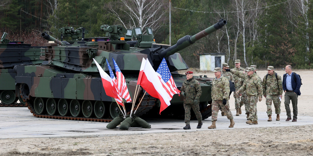 Wśród polskich zakupów sprzętu wojskowego w USA są m.in. czołgi Abrams