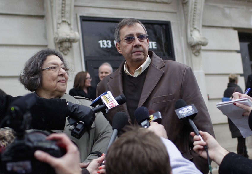 Brat i sestra Marije Ridalf, Pet Kvin i Čarls Ridalf, posle suđenja Džeku Mekalou