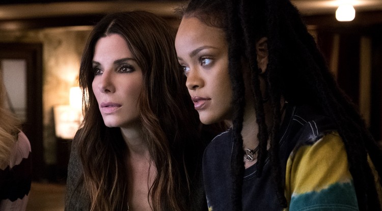 Sandra Bullock és Rihanna az Ocean's 8-ben