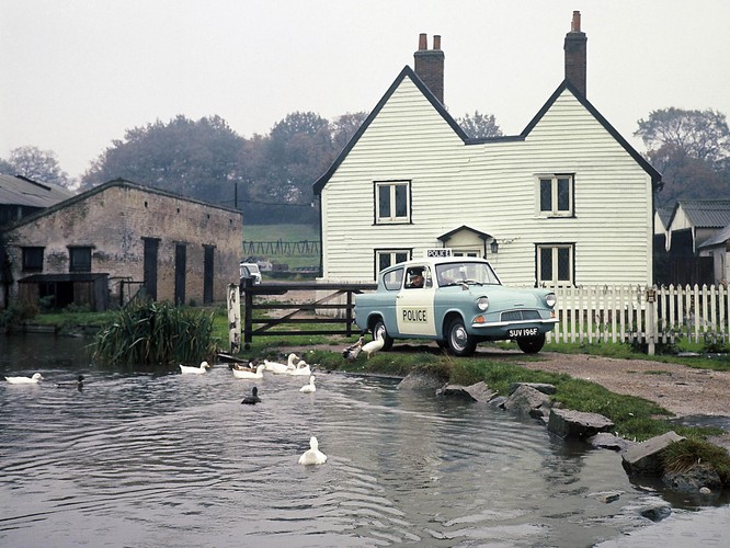 Radiowóz brytyjskiej policji