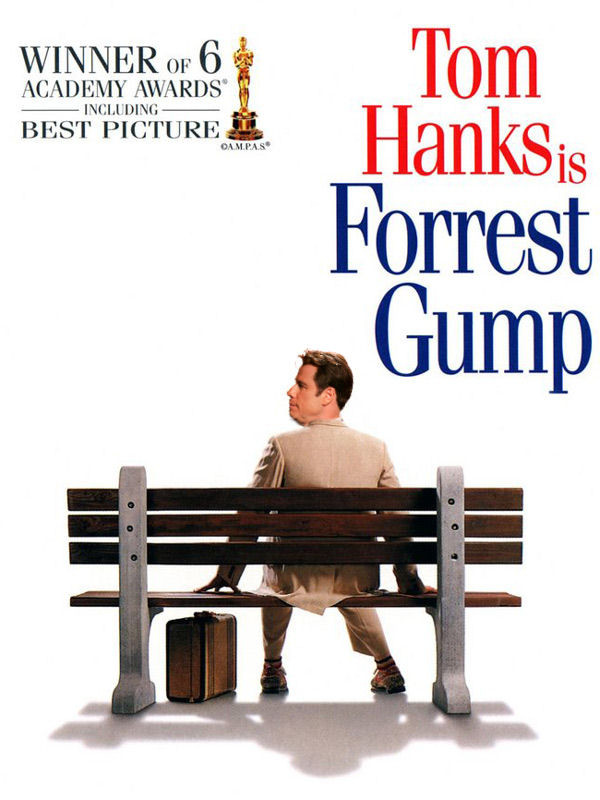 John Travolta w "Forrest Gump"