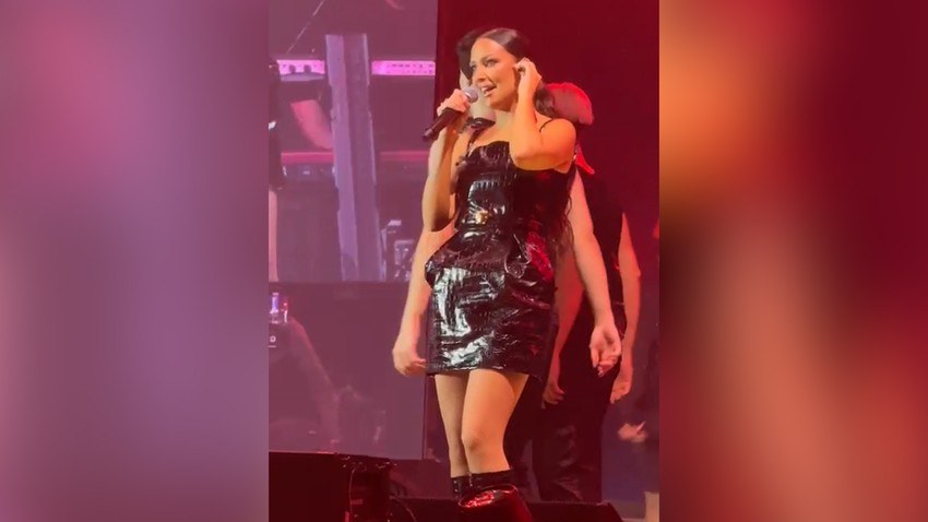 Aleksandra Prijović na koncertu u Nišu