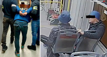 Brutalnie wypchnęli niepełnosprawnego z tramwaju. Policja już ich ma. Wstrząsające nagranie zajścia w Rudzie Śląskiej