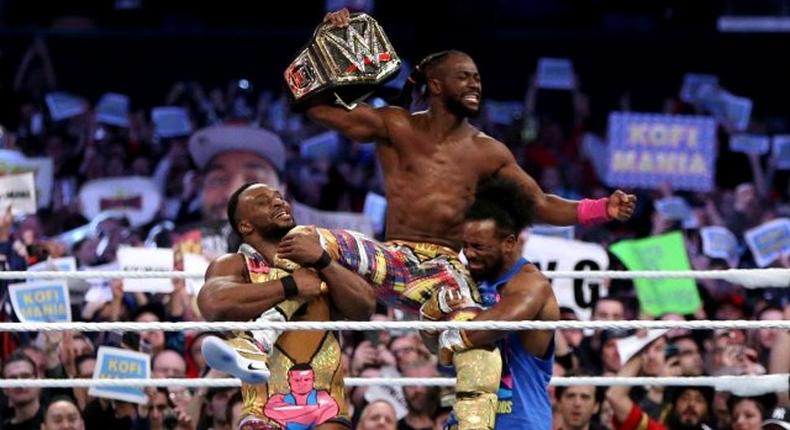 Kofi Kingston makes history and becomes the new WWE Champion at WrestleMania