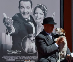Uggie zostawił odciski swych łap w Hollywood
