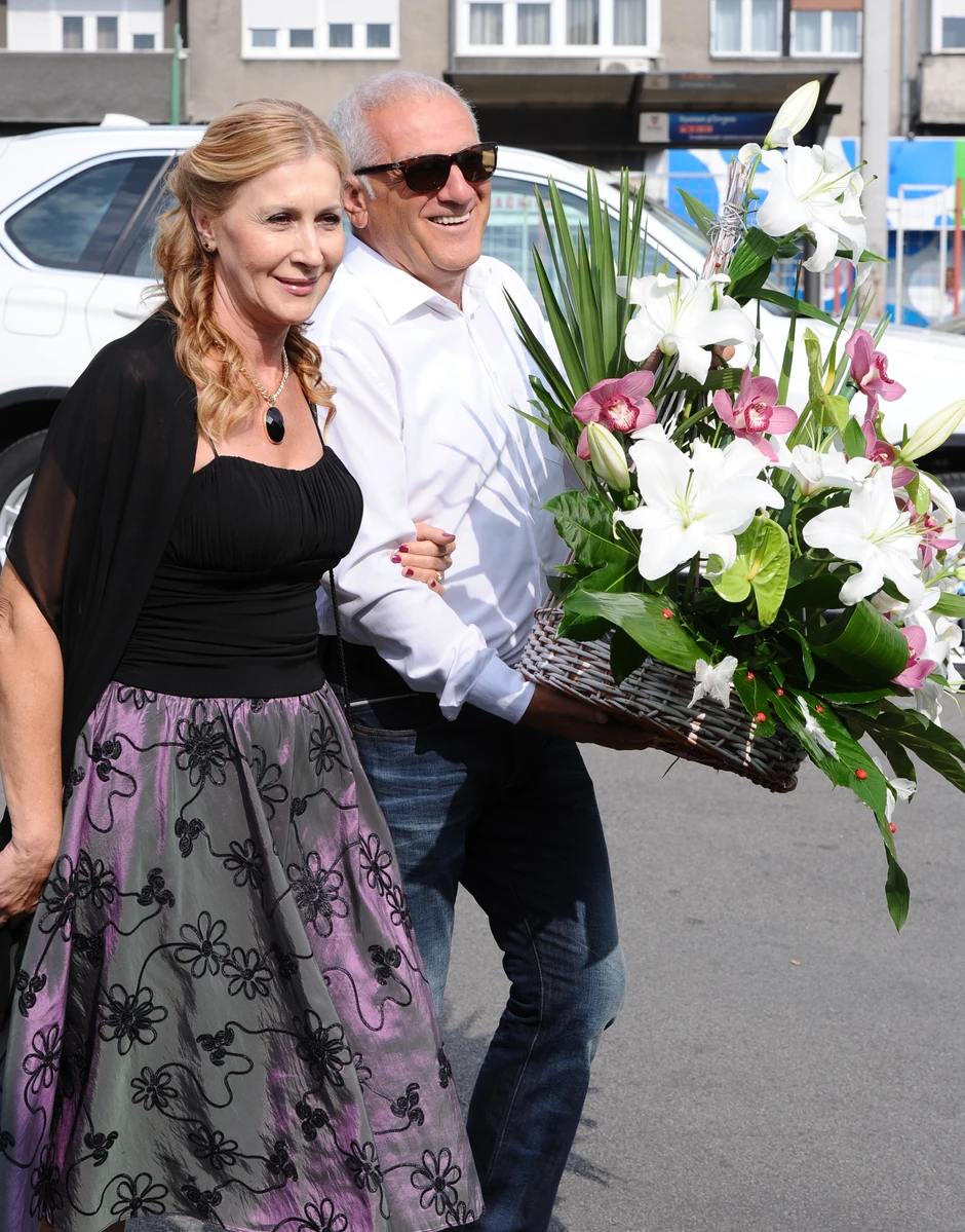 Željko Samardžić i sa suprugom Majom