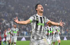 Liga włoska: Ronaldo uratował Juventus, Szczęsny na ławce [WIDEO]