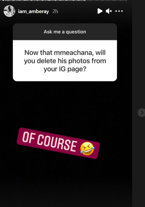 Amber Ray confirms breakup with Hubby Jamal after days of speculations 