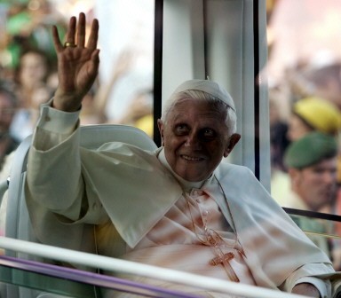 GERMANY-POPE-WYD-POPEMOBILE