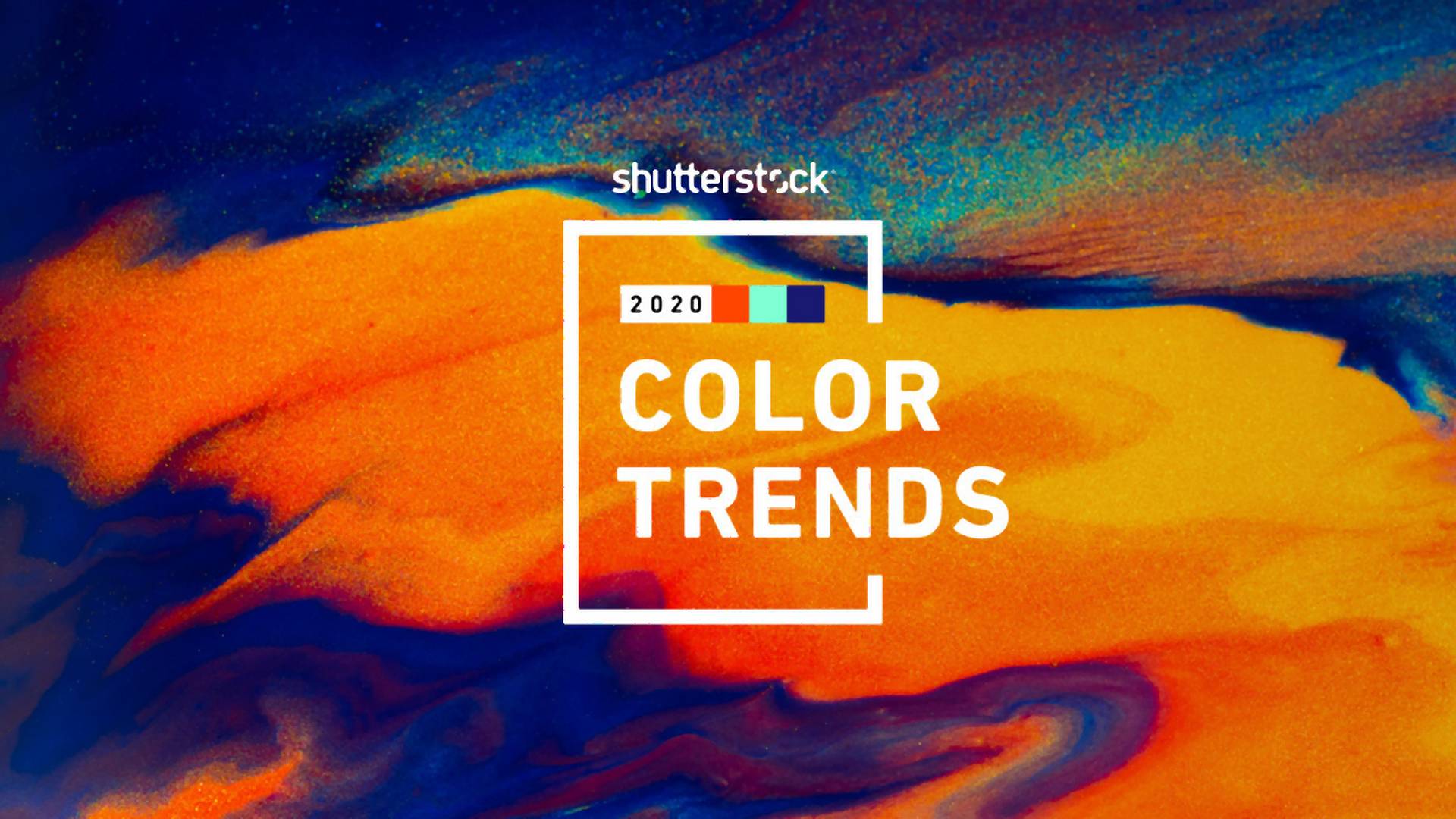 Kolor roku 2020 będzie melanżem trzech różnych odcieni według badań Shutterstocka