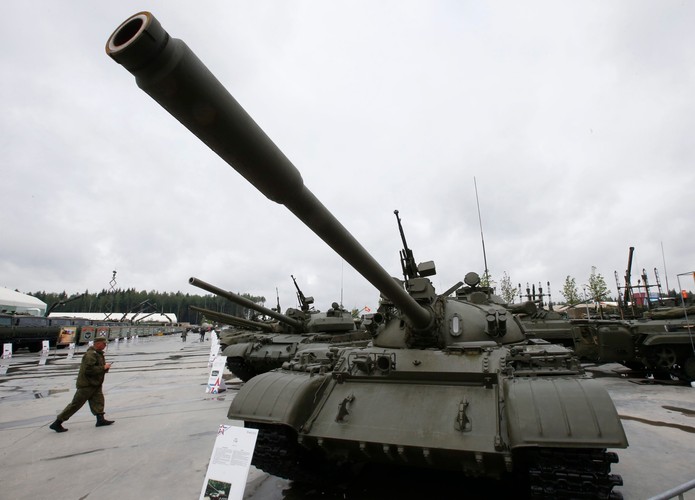 MIĘDZYNARODOWE FORUM WOJSKOWO-TECHNICZNE 'ARMIA 2015'. KUBINKA POD MOSKWĄ