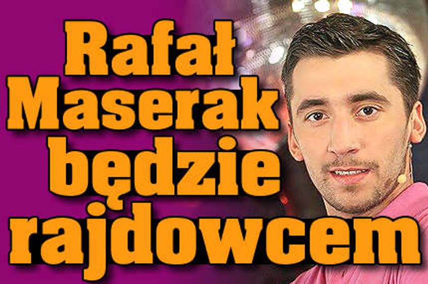 Maserak będzie rajdowcem