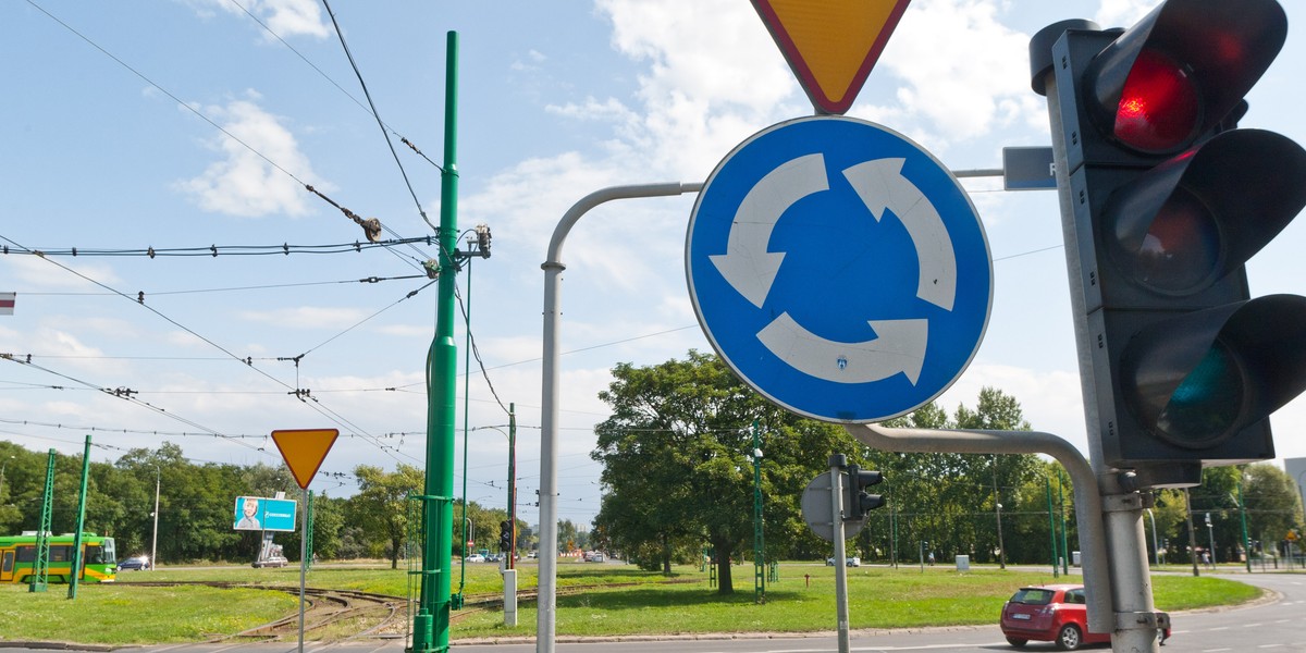 Na rondzie Rataje nadal będą korki