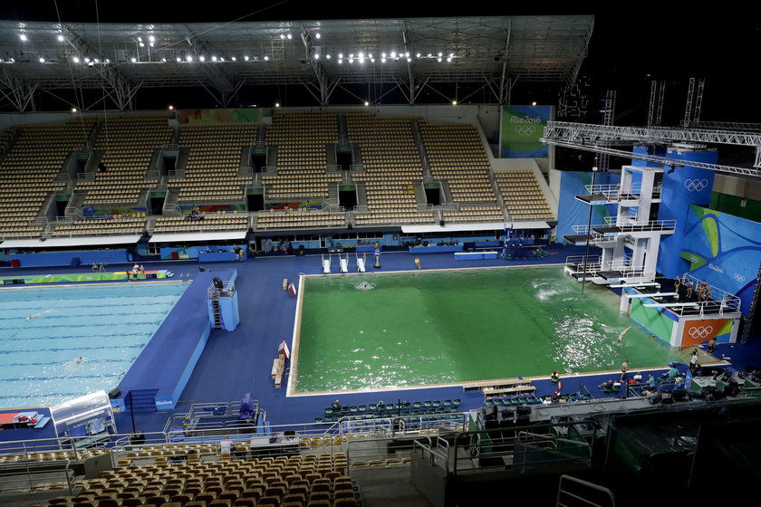 Rio 2016: Woda w basenie zmieniła kolor! MKOl wszczął śledztwo