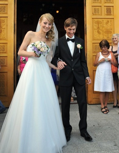 Ewa Bilan-Stoch i Kamil Stoch 7 sierpnia 2010 r.