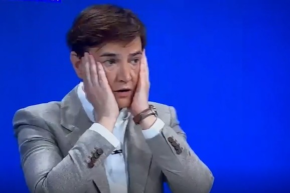 "MAJKO SVETA, OVAJ NE ZNA RAZLIKU IZMEĐU KLASTERA I POGLAVLJA" Brnabić šokirana izjavom Kuzmanovića sa Studentske liste: Uhvatila se za glavu uživo u programu (VIDEO)