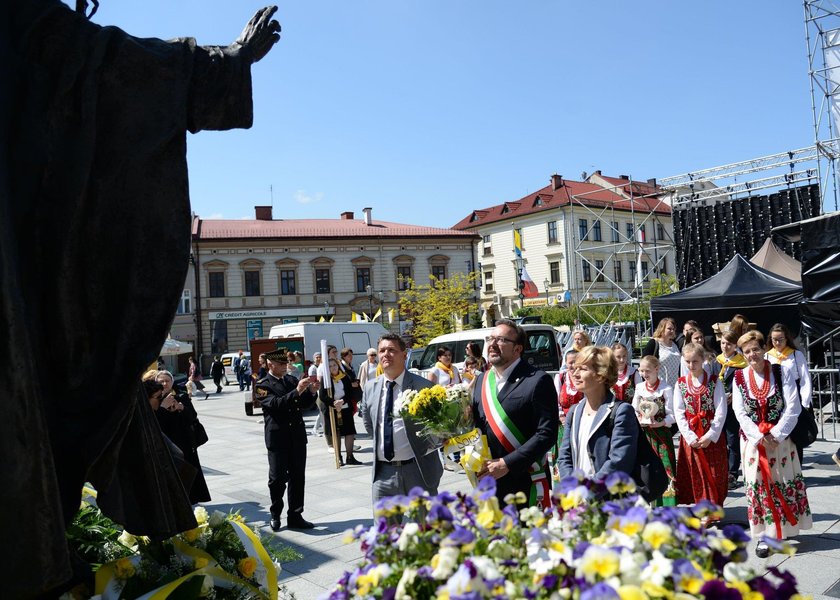 99. urodziny Jana Pawła II. Tak świętowali mieszkańcy Wadowic