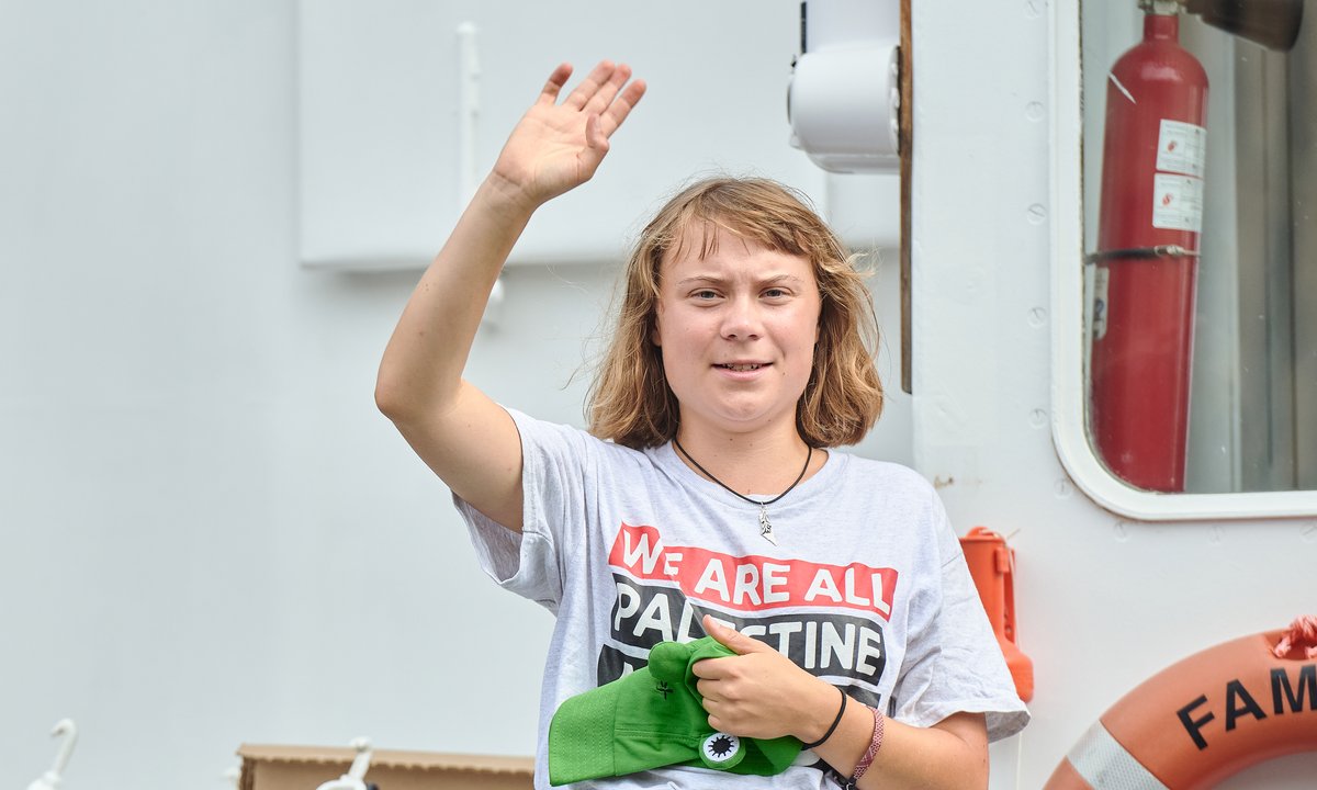 Greta Thunberg o warunkach w izraelskim więzieniu. Mówi o ograniczonym dostępie do wody
