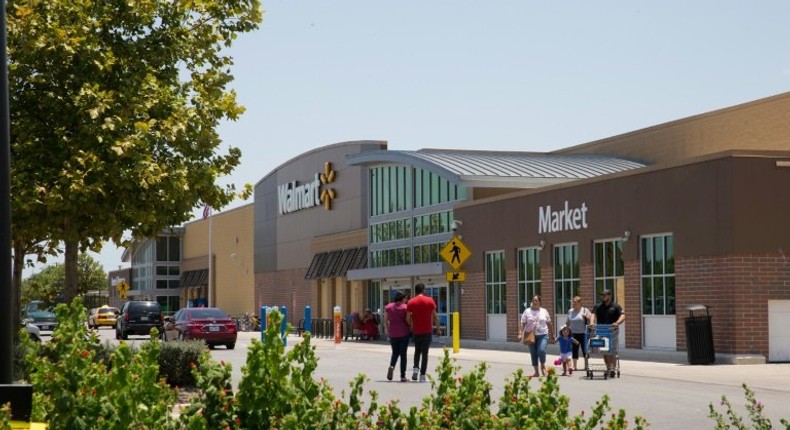 The truck packed with suspected migrants -- eight of them dead -- were found was parked at this Walmart store in San Antonio