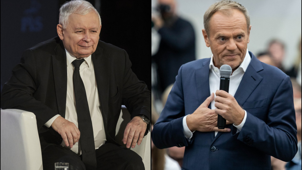 Jarosław Kaczyński spotkał się z wyborcami w Pabianicach. W trakcie wystąpienia zarzucił Donaldowi Tuskowi, że "różnie bywało" z jego miłością do ojczyzny, ale przyznał też, że krytycy lidera PO "nie całkiem uczciwie" cytują fragment z jego dawnego artykułu. Prezes PiS miał na myśli wytykane Tuskowi stwierdzenie: "polskość to nienormalność".