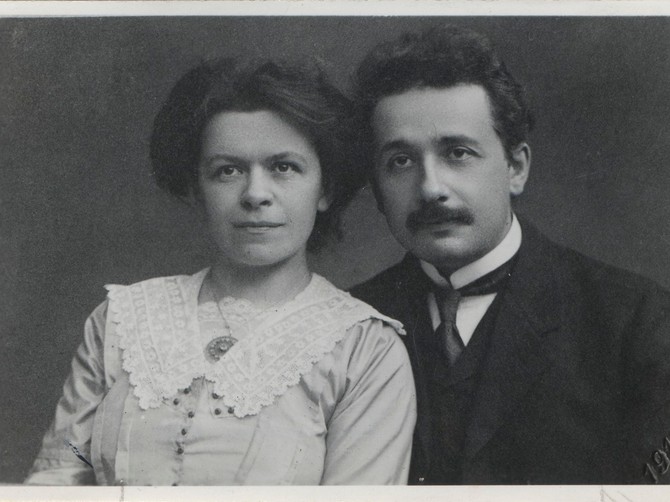 Mileva Marić i Albert Ajnštajn