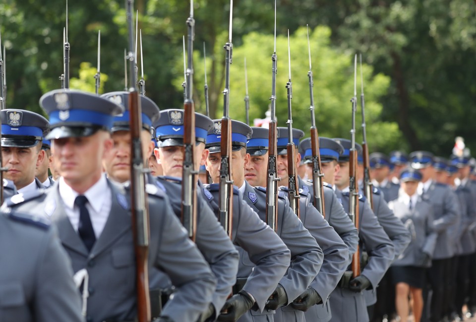 LEGIONOWO CENTRALNE OBCHODY ŚWIĘTA POLICJI PREZYDENT (funkcjonariusze policji)