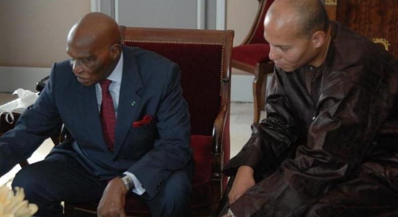 Abdoulaye et Karim Wade