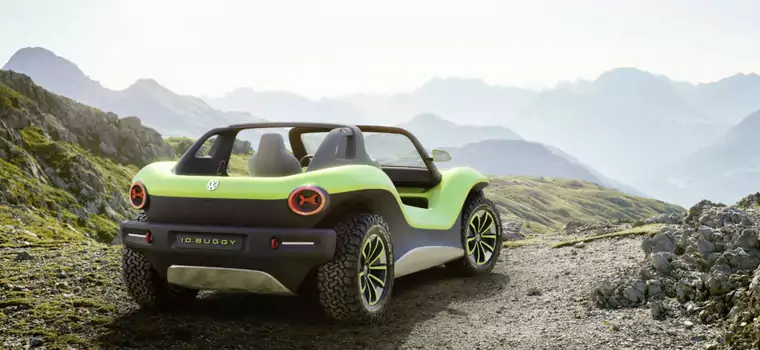 Volkswagen I.D. Buggy na renderach. Kultowe auto powróci na drogi