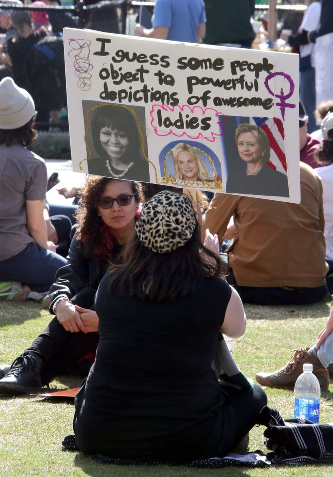 USA WOMAN'S MARCH (Woman's March protest against US President Donald Trump)