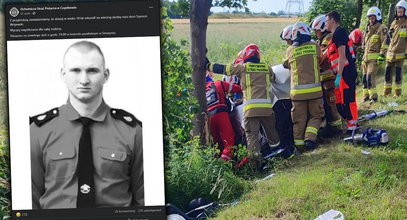 Straszna śmierć młodego strażaka Szymona. Prawo jazdy miał dopiero od kilku dni
