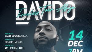 Davido set to thrill fans at Eagle Square Abuja, after a successful A.W.A.Y concert in Atlanta