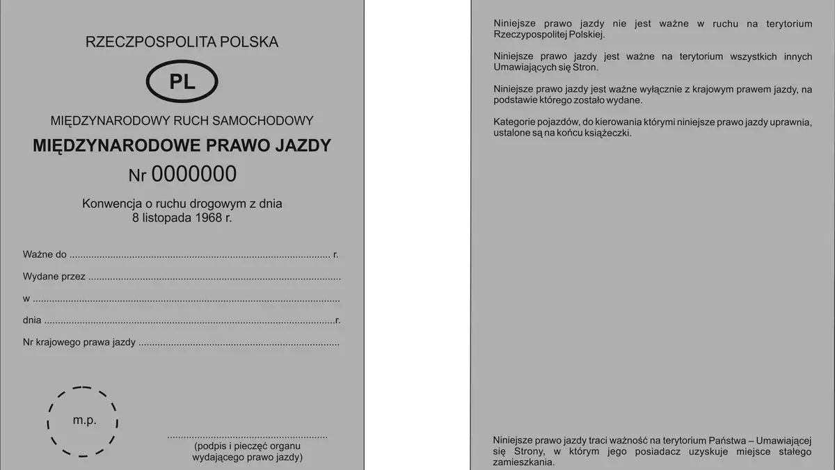 Międzynarodowe prawo jazdy