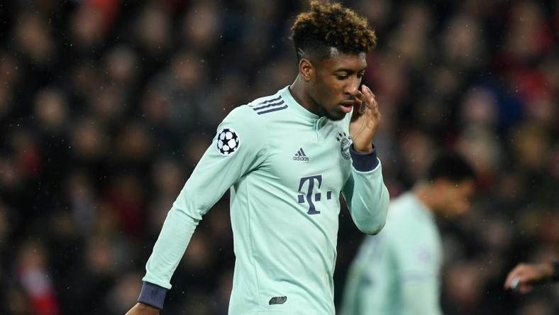 Bayern Munich's Kingsley Coman is one of those recalled to the France squad for the start of Euro 2020 qualifying