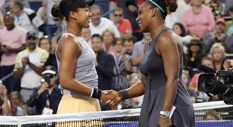 Naomi Osaka beaten by Serena Williams