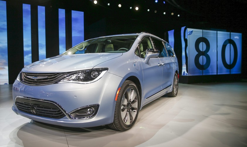 2017 Chrysler Pacifica Hybrid <br><br>  fot. EPA/TANNEN MAURY