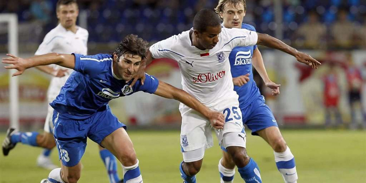 Dnipro Dniepropietrowsk - Lech Poznań 0:1 w pierwszemu meczu czwartej rundy eliminacji Ligi Europejskiej