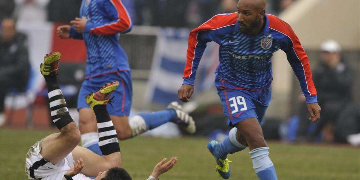 Anelka w Chinach