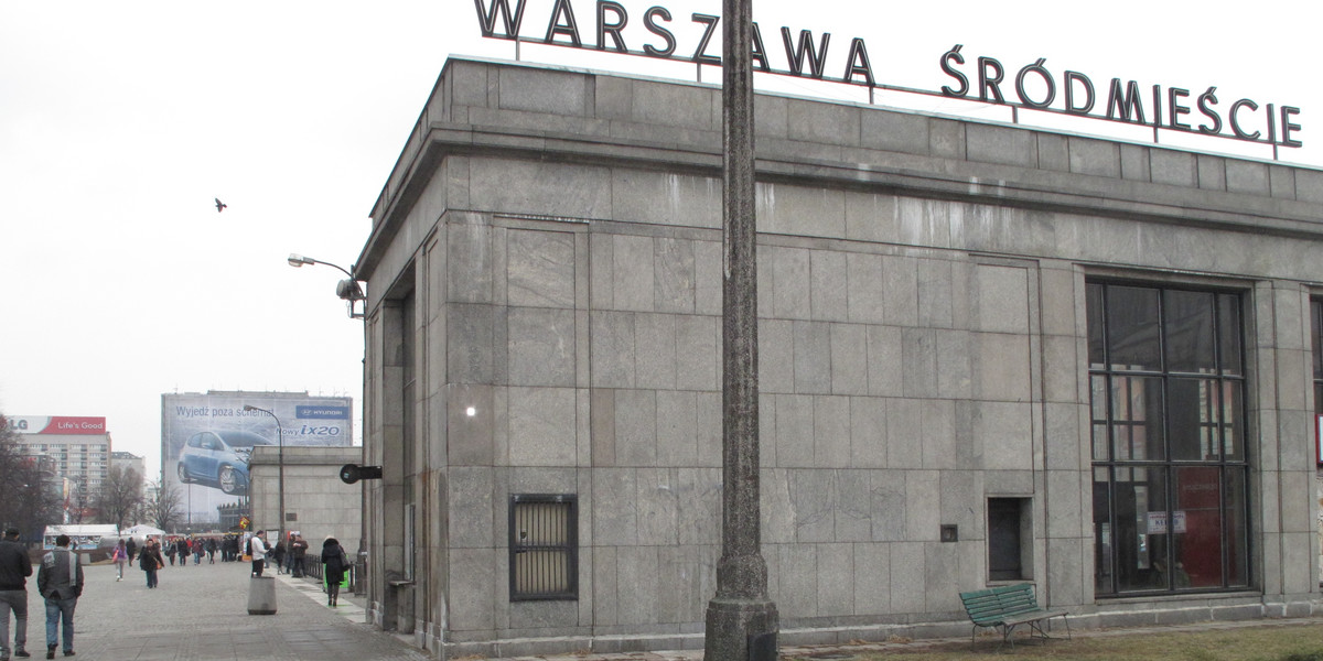 Dworzec Warszawa Śródmieście