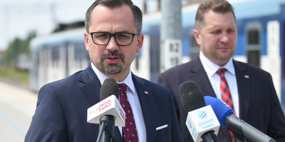 Marcin Horała, wiceminister infrastruktury.