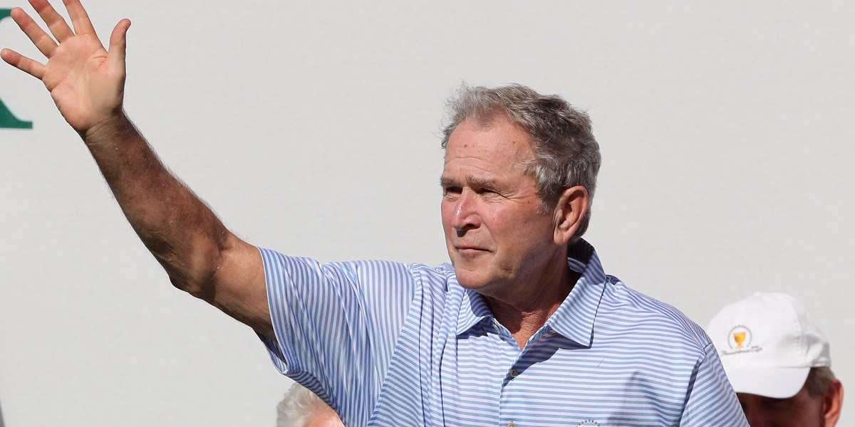 In private dinner, George W. Bush criticizes Trump's decision to add North Korea to travel ban