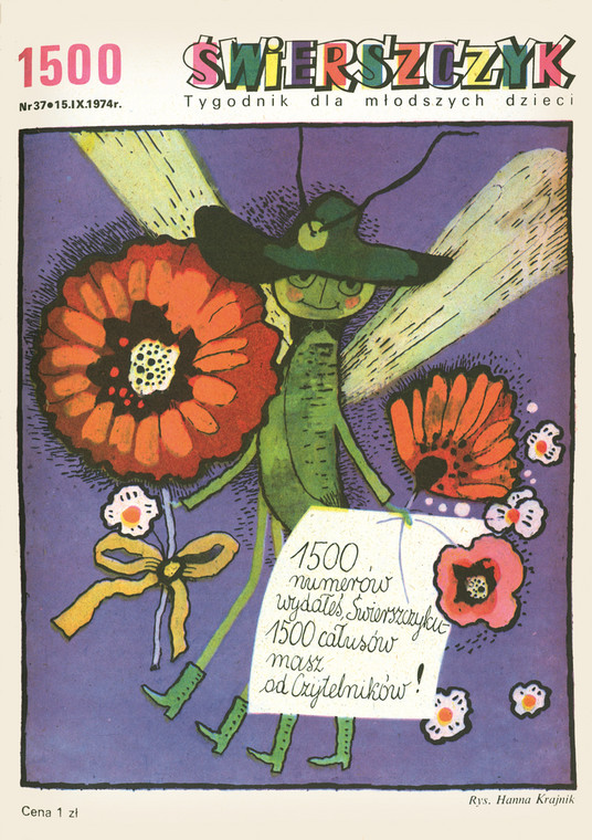 "Świerszczyk" okładka z 1974 roku