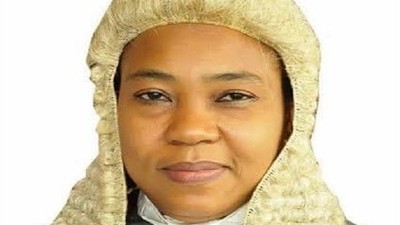 Justice Dije Aboki. [The Nation]