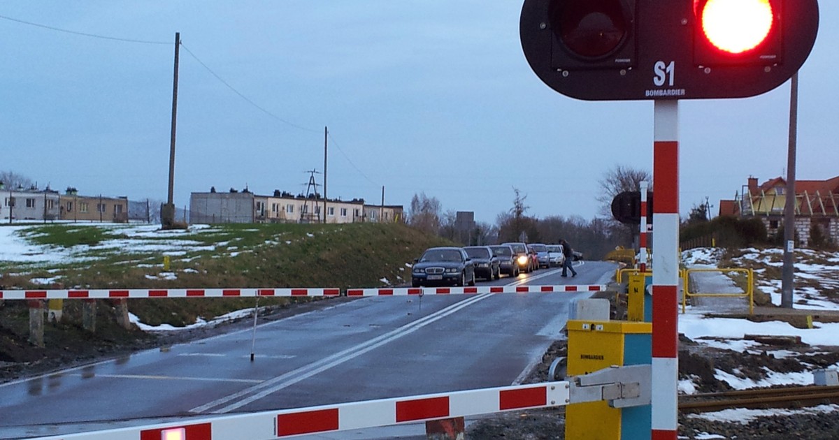 Poważne zamieszanie na kolei w okolicach Wągrowca. Rogatki nagle przestały działać