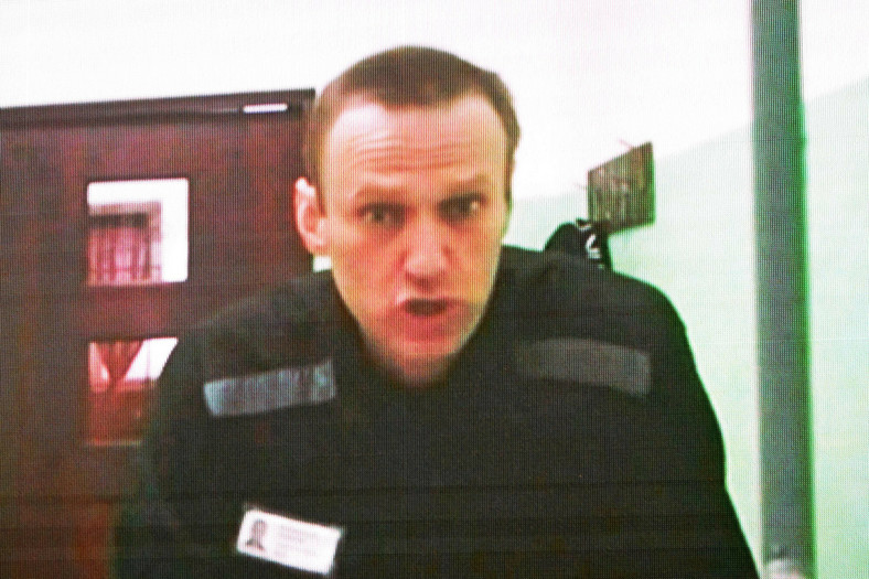 Aleksiej Nawalny w kolonii karnej.