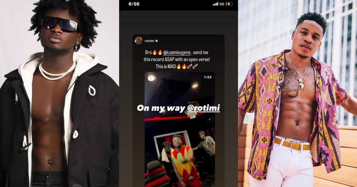 I'll forever thank Rotimi for the success of 'Cryptocurrency' - Kuami Eugene - Vimarsana News