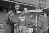 Coca-cola była jednym ze sponsorów igrzysk olimpijskich w Helsinkach, 1952 r.