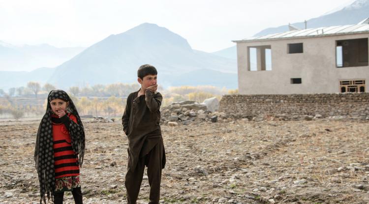 Afgán gyerekek