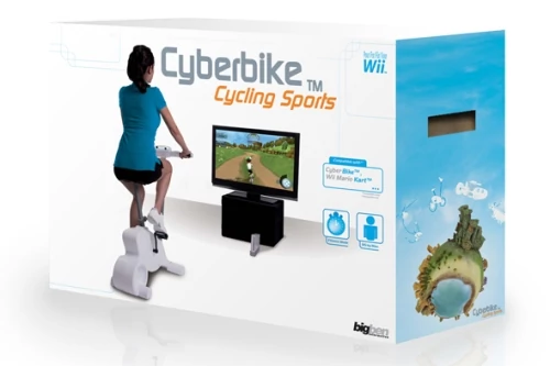 Cyberbike - gra na konsolę Wii z rowerem